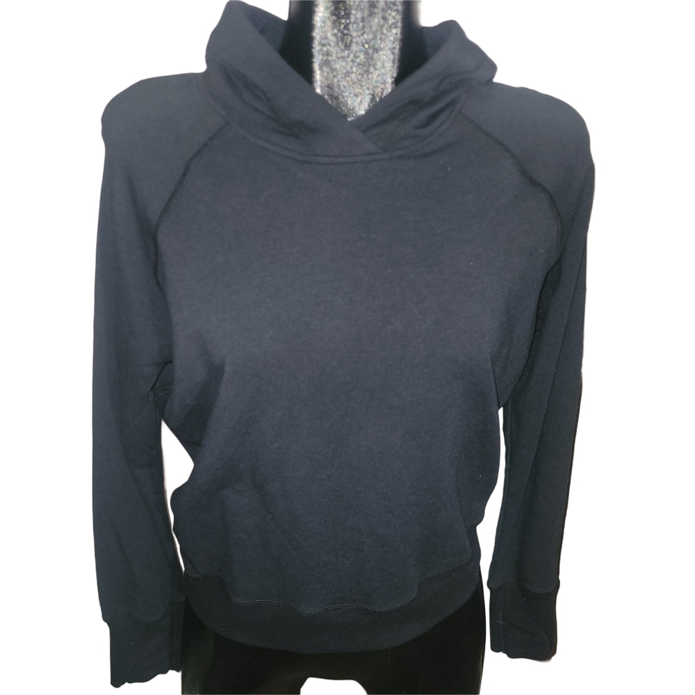 Lole Black Hooded Pullover Sweatshirt M